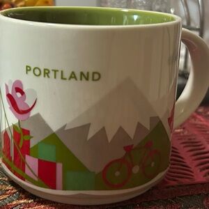 Starbucks Portland (In Box) You Are Here Themed 14 oz Mug 2012